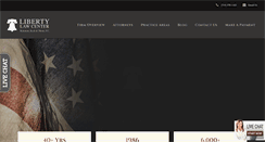 Desktop Screenshot of libertylawcenter.com